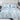 Pachet Promotional, Lenjerie Pat Dublu, 4 Piese, Bumbac Satinat, Frunze, Bleu/Alb, PT24095-Elastic