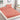Husa Pat dublu cu Elastic, Bumbac Finet, Model Floral, Coral, J14449
