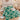 Lenjerie de pat dublu cu Elastic, Finet, 6 Piese, Tribal, Verde, J14605-ELASTIC