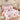 Pachet Promotional, Lenjerie de pat cu Elastic, Bumbac Finet, Pat Dublu, 6 Piese, Floricele, Roz, J14877-ELASTIC