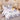 Lenjerie de pat dublu cu Elastic, Finet, 6 Piese, Unicorn, Alb/Roz, J23426-ELASTIC