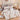 Lenjerie de pat, Bumbac Finet, 6 Piese, Inflorat, Maro/Crem, J14865
