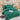 Lenjerie pat single 1 Persoana, 4 PIESE, Bumbac Finet, Model Inflorat, Verde, J14226