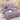 Lenjerie pat single 1 Persoana, 4 PIESE, Bumbac Finet, Model Inflorat, Lila, J14230