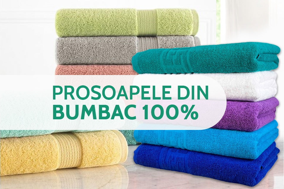 De ce sa cumperi prosoape din bumbac 100%