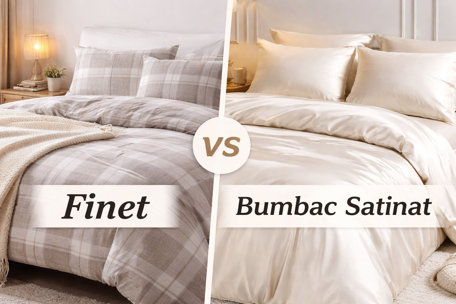 Finet vs bumbac satinat: ce alegi și când?