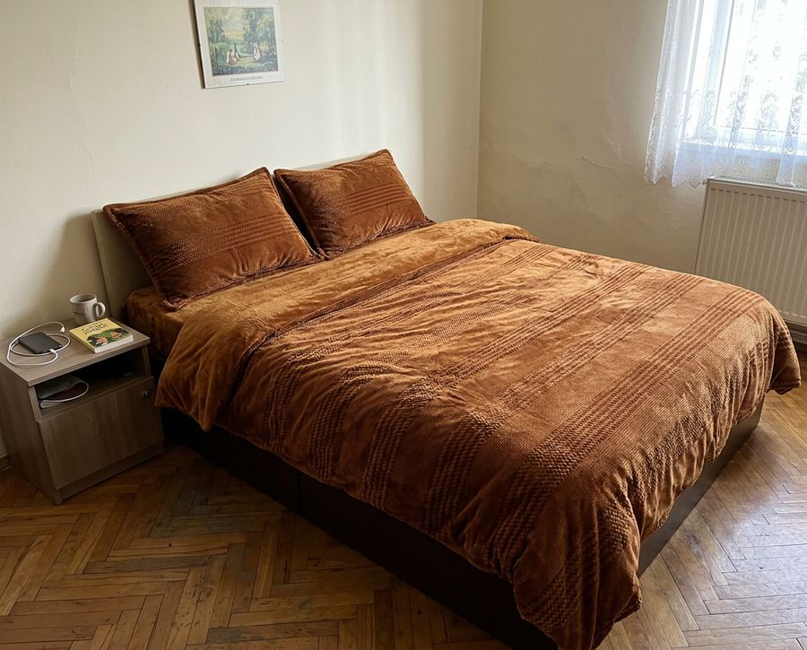 Lenjerii Cocolino Pufoase, 4 Piese, Uni, Maro, PT23709 — fotografie reală, acasă