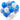 Set 15 Baloane, Confeti, Pentru Petreceri/Aniversari/Evenimente, O Singura Dimensiune, 3 Culori, Latex, Albastru/Alb/Transparent, TENO259