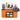 Organizator Multifunctional Pentru Bucatarie cu 4 Compartimente, Raft Condimente, Tavita de Scurgere, Suport Tacamuri/Ustensile, TENO603