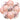 Set 10 Baloane, Confeti, Pentru Petreceri/Aniversari/Evenimente, O Singura Dimensiune, 2 Culori, Latex, Rose Gold, TENO727