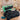 Lenjerie pat dublu cu Elastic, 6 PIESE, Bumbac Finet, Pisicute, Verde/Negru, J244072-ELASTIC
