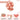 Set 25 Baloane, Pentru Petreceri/Aniversari/Evenimente, O Singura Dimensiune, Latex, Rose Gold, TENO773