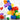 Set 100 Baloane, Pentru Petreceri/Aniversari/Evenimente, o Singura Dimensiune, Latex, Multicolor, TENO255