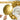 Set 50 Baloane, Pentru Petreceri/Aniversari/Evenimente, O Singura Dimensiune, Latex, Auriu, TENO721
