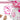 Set 10 Baloane, Confeti, Pentru Petreceri/Aniversari/Evenimente, O Singura Dimensiune, 2 Culori, Latex, Roz, TENO726