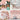 Set 14 Baloane, Confeti, Pentru Petreceri/Aniversari/Evenimente, Stea/Inima/Rotunde, 3 Culori, Latex, Rose Gold, TENO304