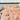 Lenjerie pat dublu cu Elastic, 6 PIESE, Bumbac Finet, Model Inflorat, Peach, J244066-ELASTIC