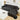 Husa Elastica Coltar, Bumbac Elasticizat, Elegant, Negru/Auriu, J14824