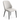 Scaun dining tapitat gri deschis 2458-2, imitație piele, picioare metalice, design modern, 2458-2