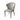 Scaun dining tapitat gri model 2501, imitație piele, picioare metalice negre, design modern, 2501