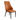 Scaun dining tapitat maro, imitație piele, picioare metalice negre, design modern, 319-2