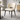 Scaun dining tapitat crem cu picioare metalice și imitație piele, 123-2