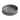 Lavoar ceramic gri mat cu striații 36x36x11.5 cm – chiuvetă baie rotundă premium, 264-g