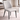 Scaun dining tapitat gri deschis 2458-2, imitație piele, picioare metalice, design modern, 2458-2