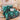 Lenjerie pat single 1 Persoana, 4 PIESE, Bumbac Finet, Fluturi, Verde, J23716