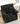Husa Elastica Fotoliu, Bumbac Elasticizat, Negru/Auriu, J14799