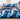 Lenjerie Pat Dublu Bumbac Satinat cu Elastic – Pene Azurii, Bleumarin cu Degrade Cobalt și Alb, 4 Piese, 180×200, PT1060-Elastic