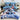 Lenjerie pat dublu, 6 PIESE, 5D, Bumbac Finet, Ursulet Polar, Bleu, J1250