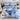 Lenjerie pat dublu, 6 PIESE, 5D, Bumbac Finet, Fluture, Bleu/Roz, J1248