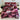 Lenjerie pat dublu, 6 PIESE, 5D, Bumbac Finet, Inimioare, Multicolor, J1243