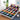 Husa Pat, Craciun, 3 Piese, Globuri, Multicolor, J1293