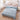 Patura Cocolino Cu Blanita, 200&#215;230 cm, Modern, Bleu-Alb, PT24012