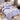 Lenjerie de pat cu Elastic, Bumbac Finet, Pat Dublu, 6 Piese, Flori, Lila, J5640-ELASTIC