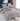 Lenjerie pat single 1 Persoana, 4 PIESE, Bumbac Finet, Pete, Gri/Alb, J24330