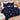 Lenjerie Bumbac Finet 6 Piese – Model Stele, Bleumarin/Alb, R60-162
