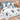 Lenjerie Bumbac Finet 6 Piese – Model Pene, Alb/Albastru, R60-282