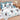 Lenjerie Bumbac Finet cu Elastic, 6 Piese, Pene, Alb/Bleu, T20