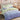 Lenjerie Bumbac Finet cu Elastic, 6 Piese, Degrade, Lila/Verde Mneta, T282