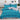 Lenjerie Bumbac Finet cu Elastic, 6 Piese, Geometric, Bleu/Gri, T309