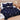 Lenjerie Bumbac Finet cu Elastic, 6 Piese, Stele, Bleumarin/Alb, T80