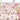 Lenjerie pat single 1 Persoana, 4 PIESE, Bumbac Finet, Ursuleti, Alb/Roz, J23722