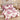 Lenjerie pat single 1 Persoana, 4 PIESE, Bumbac Finet, Urs/Carouri, Roz, J22051