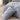 Lenjerie pat Dublu, Elastic, Catifea Soft, Imprimeu Brodat, Albastru Pal, J18001