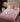 Husa de Pat cu Elastic, Catifea, Roz, J141124