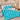 Lenjerie de pat cu Elastic, Bumbac Finet, Pat Dublu, 6 Piese, Buline, Bleu/Alb, J14432-ELASTIC