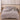 Lenjerie Pat Dublu cu Elastic, Material Pufos Cocolino, 4 Piese, Linii, Gri, J14936